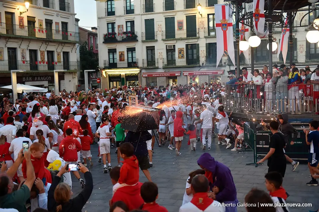 Toro de fuego en Tudela d&iacute;a 29 2025 5