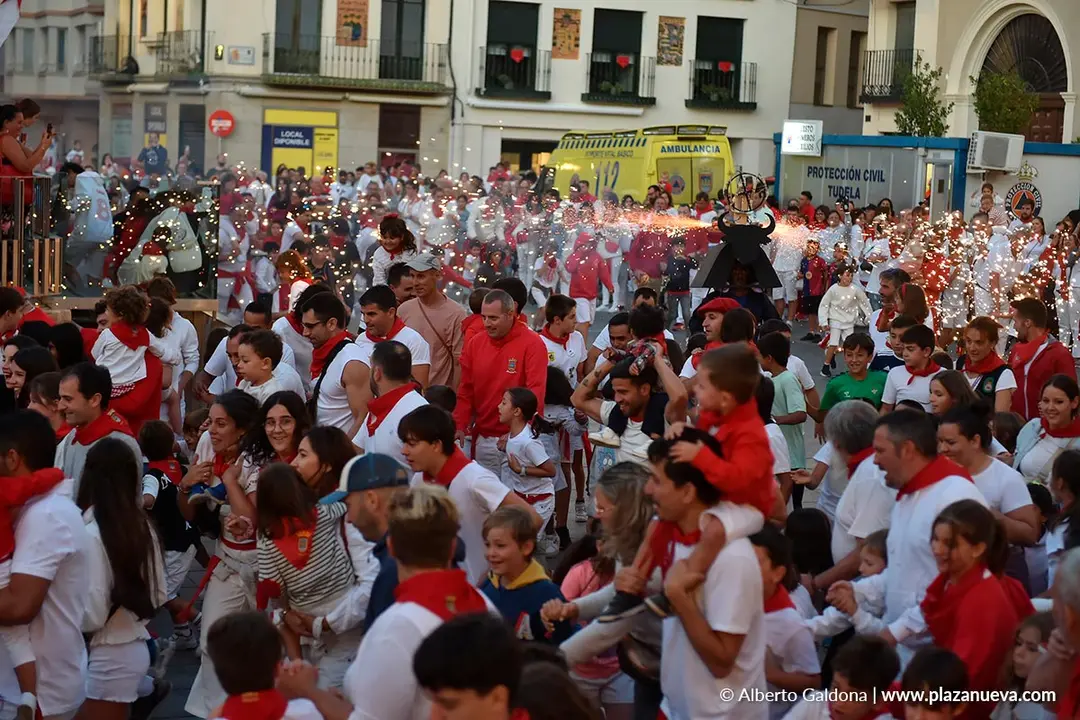 Toro de fuego en Tudela d&iacute;a 29 2025 6