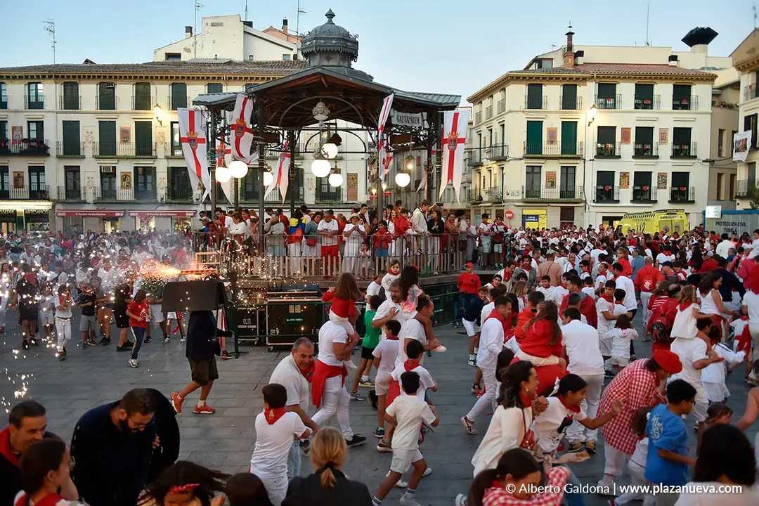 Toro de fuego en Tudela d&iacute;a 29 2025 9