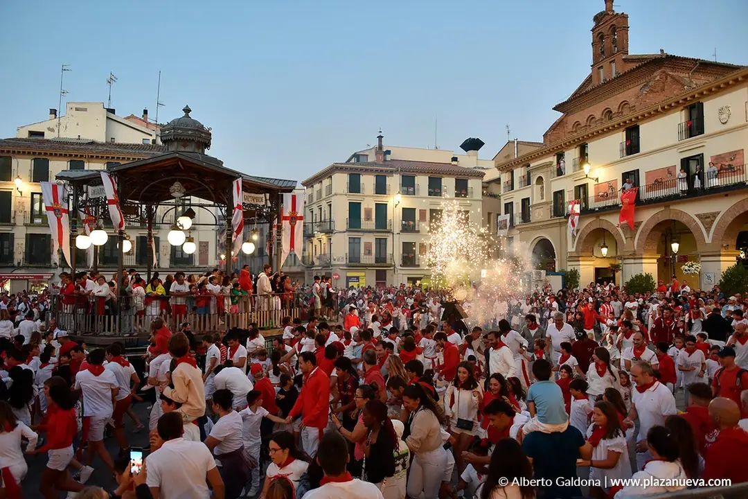 Toro de fuego en Tudela d&iacute;a 29 2025 13