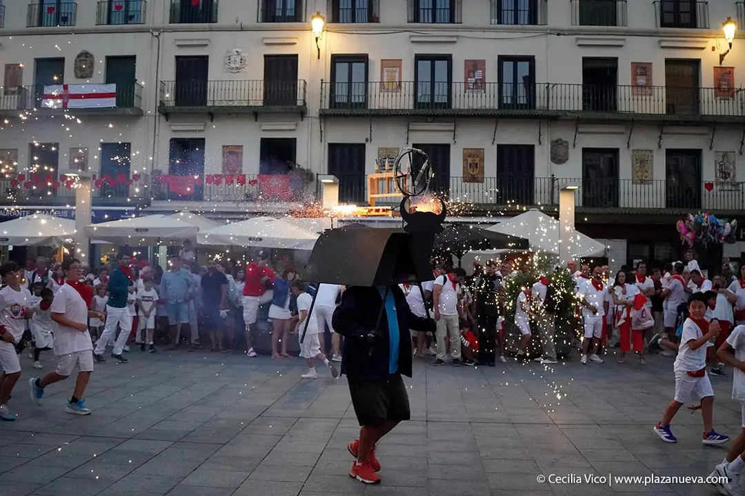 Toro de fuego en Tudela d&iacute;a 27 2025 8