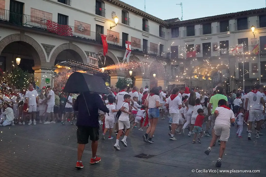 Toro de fuego en Tudela d&iacute;a 27 2025 9