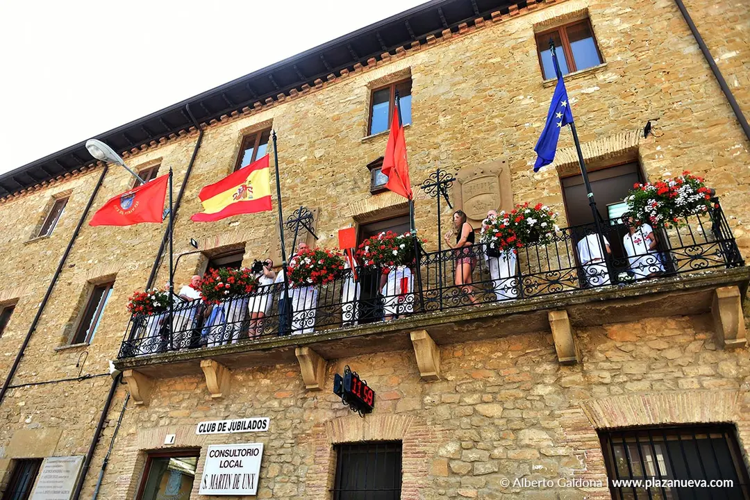 Fiestas de San Mart&iacute;n de Unx 2025   Cohete 19
