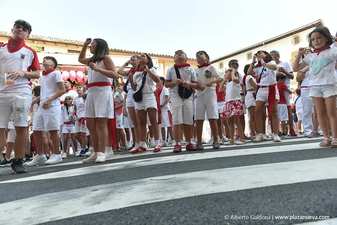Fiestas de San Mart&iacute;n de Unx 2025   Cohete 37