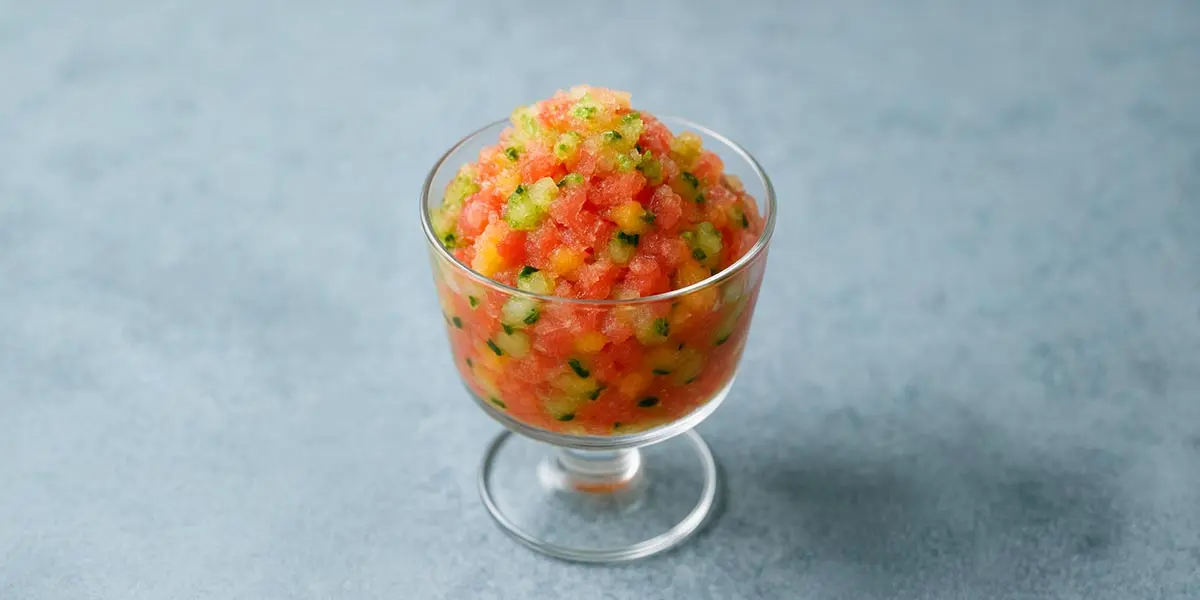 Granizado de frutas de temporada