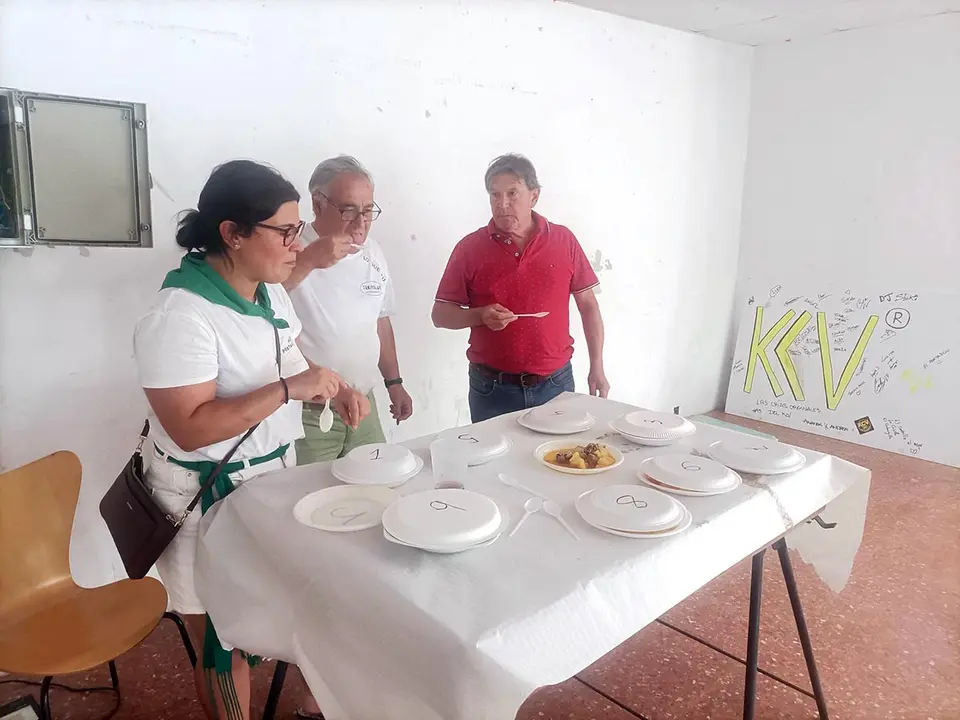 Fiestas de Valverde 2025 Jurado del concurso de calderetes