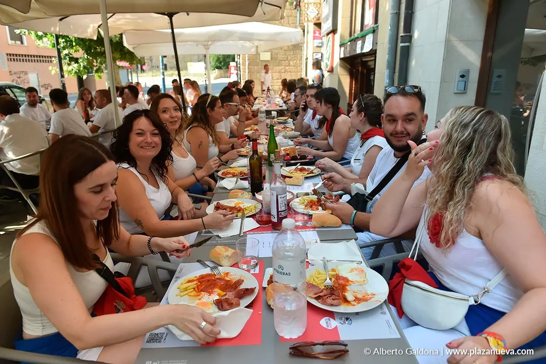 Fiestas de Tafalla 2025 Cohete 1
