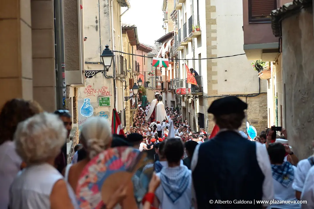 Fiestas de Tafalla 2025 Baile Gigantes 2