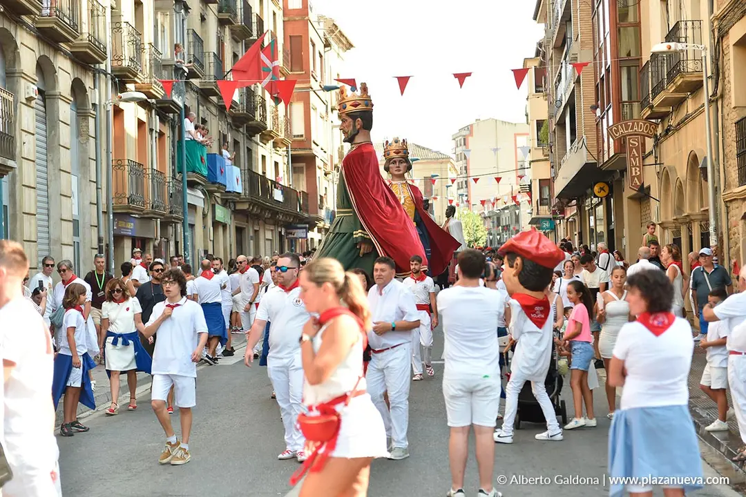 Fiestas de Tafalla 2025 Procesi&oacute;n 6