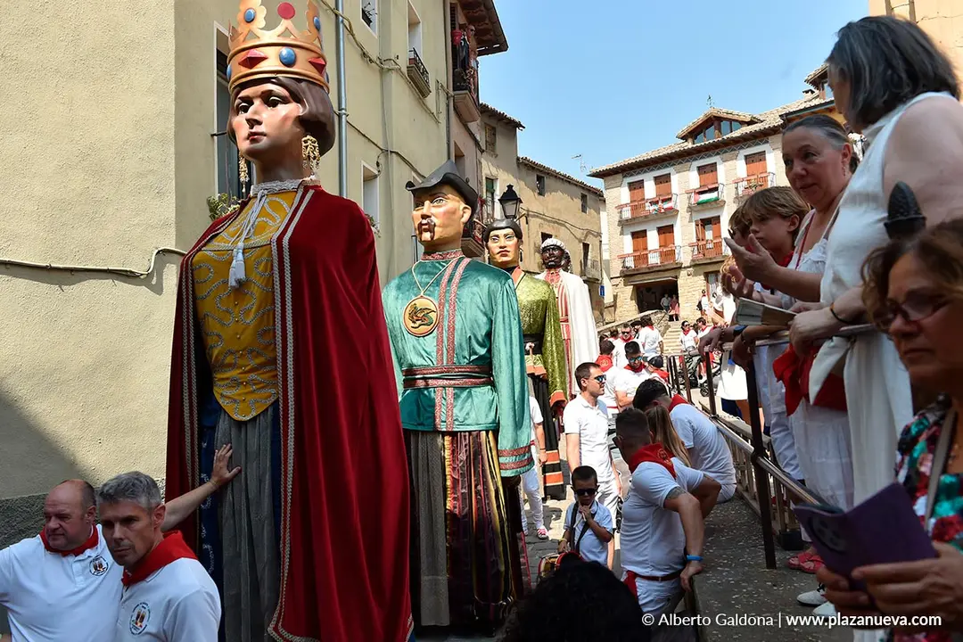 Fiestas de Tafalla 2025 Procesi&oacute;n 45