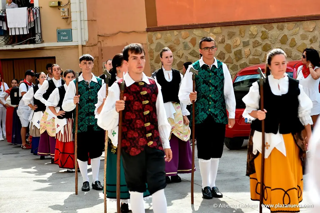 Fiestas de Falces 2025 Procesi&oacute;n 1