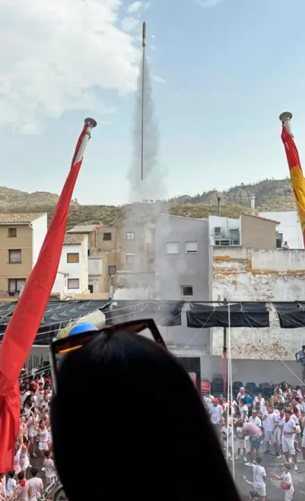 Fiestas de Valtierra 2025 Cohete 1