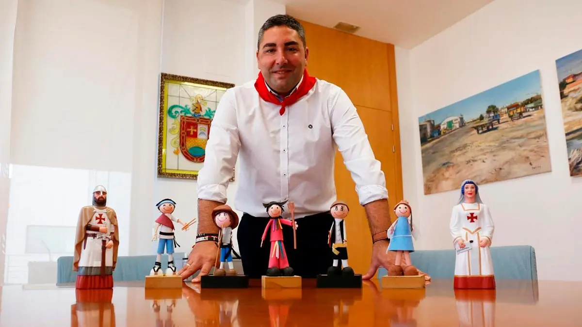 El alcalde de Ribaforada, Tirso Calvo Zardoya, anima a vecinos y visitantes a disfrutar de las Fiestas de San Bartolom&eacute;