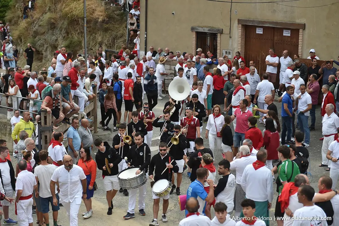 Fiestas de Falces 2025 Encierro del Pil&oacute;n d&iacute;a 19 2