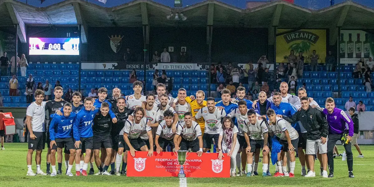Tudelano campe&oacute;n de la Copa Federaci&oacute;n 25-26 Tudelano 3-0 Txantrea