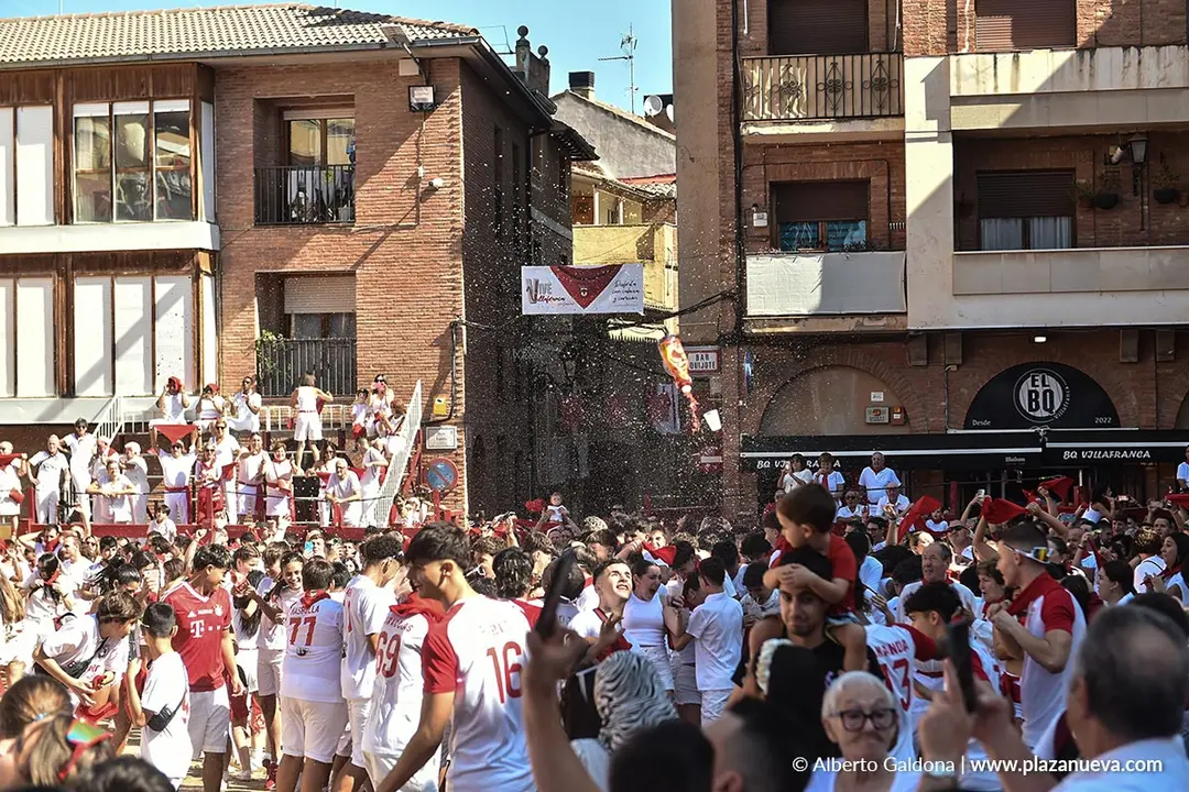 Fiestas de Villafranca 2025 Cohete 8