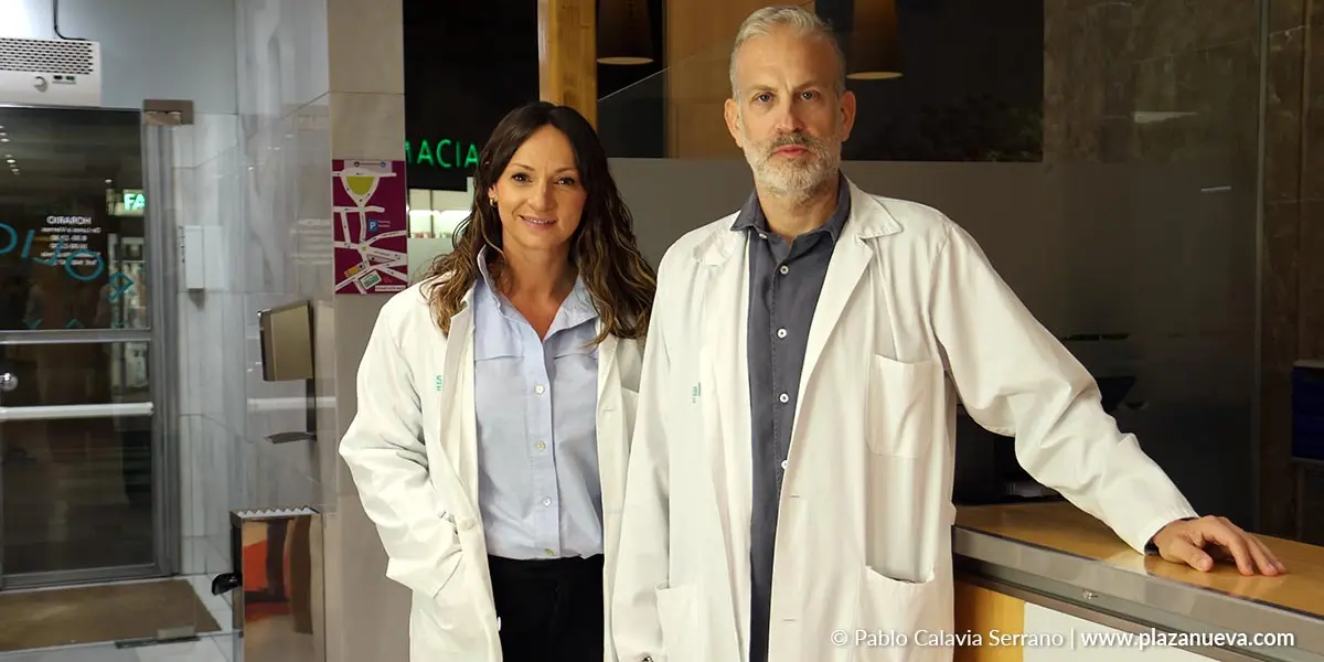 Jorge Garc&iacute;a Egea e Irene Ruiz Calavia