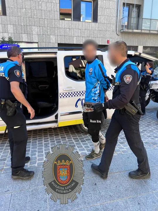 La Polic&iacute;a Local de Tudela protagoniz&oacute; una intensa jornada el pasado 21 de octubre con diversas actuaciones