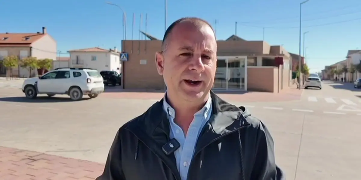 El alcalde de Fusti&ntilde;ana, Sergio Vitas