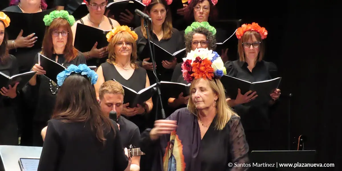 Concierto que ofreci&oacute; la Coral Voces Murchantinas en la localidad de Murchante 5