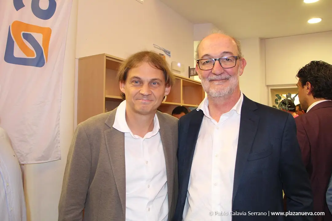12 Mikel Benet (Navarra Capital) y Gonzalo Ba&ntilde;&oacute;n (Fundaci&oacute;n Industrial Navarra)