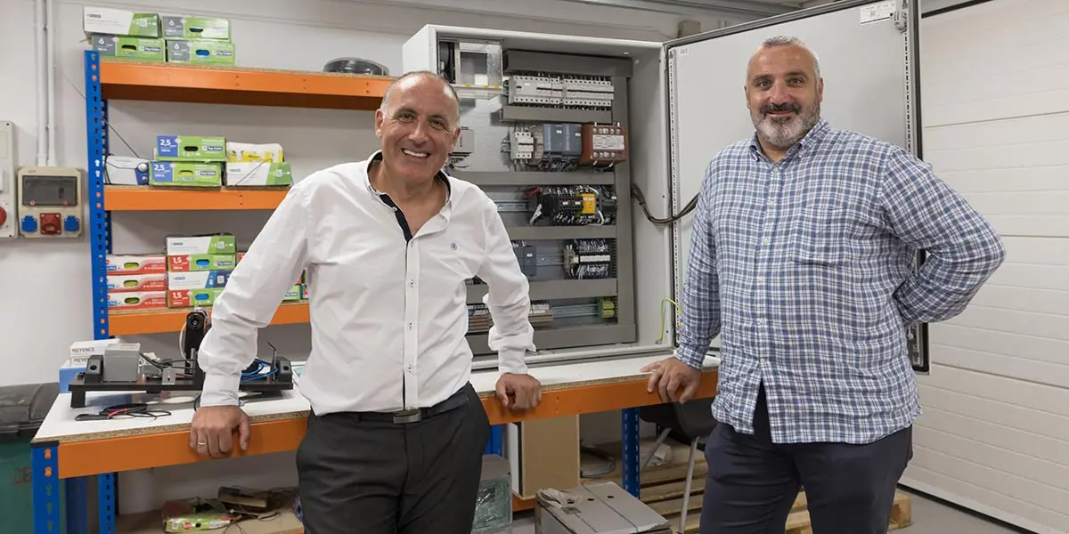 Los hermanos Jes&uacute;s y Javier P&eacute;rez, responsables de JP Industrial