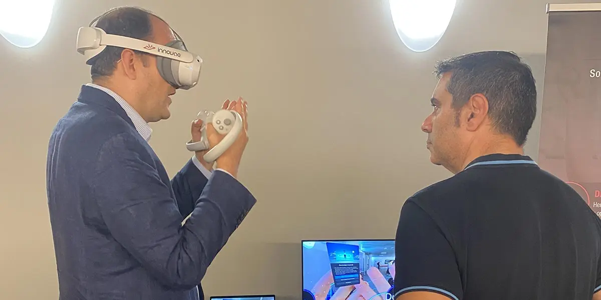 Simulaci&oacute;n con gafas de realidad virtual