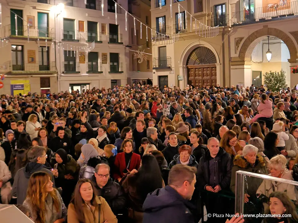 As&iacute; fue el encendido navide&ntilde;o de Tudela 1