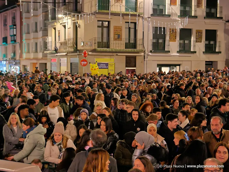 As&iacute; fue el encendido navide&ntilde;o de Tudela 4