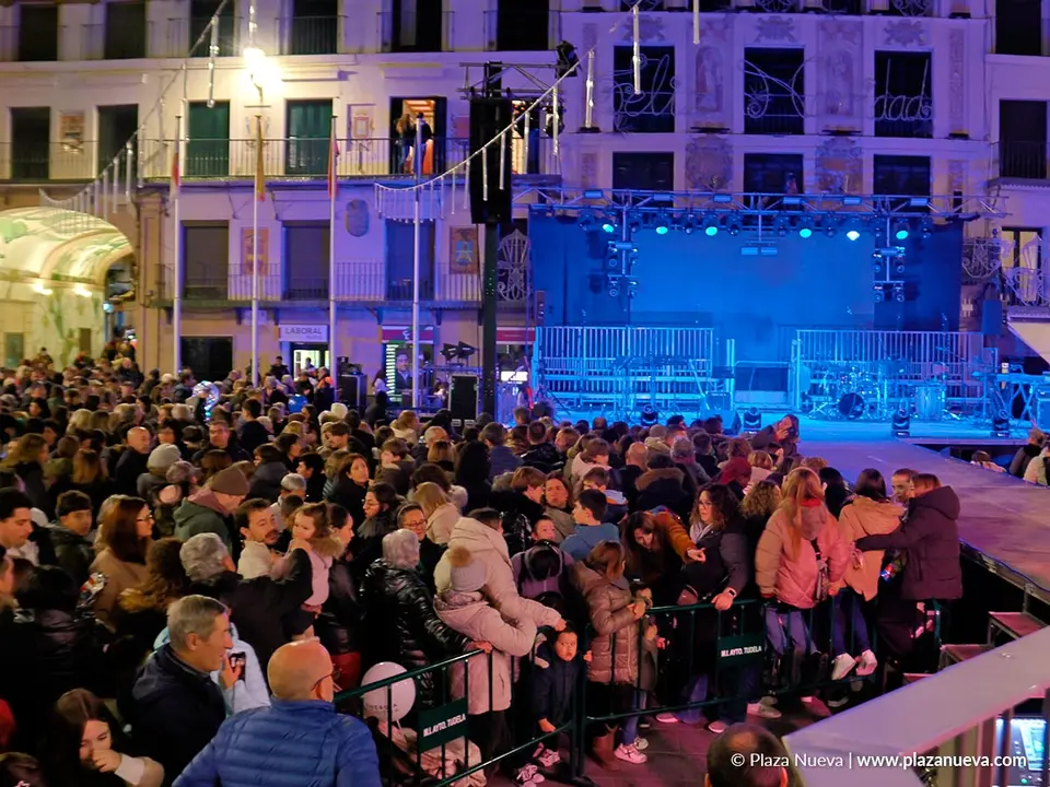 As&iacute; fue el encendido navide&ntilde;o de Tudela 6