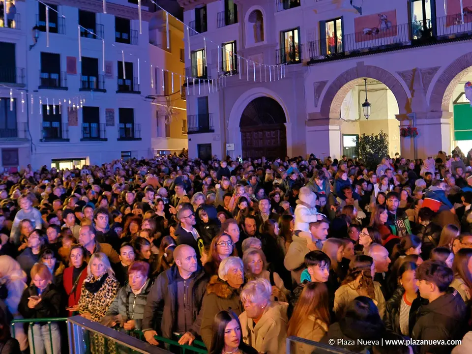 As&iacute; fue el encendido navide&ntilde;o de Tudela 12