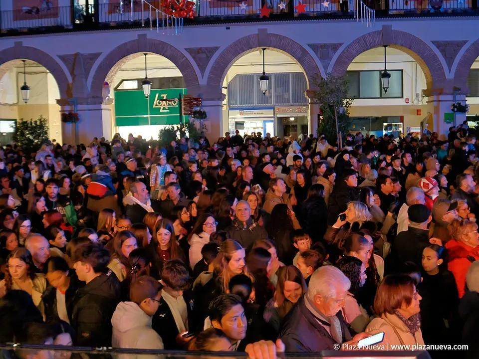 As&iacute; fue el encendido navide&ntilde;o de Tudela 13