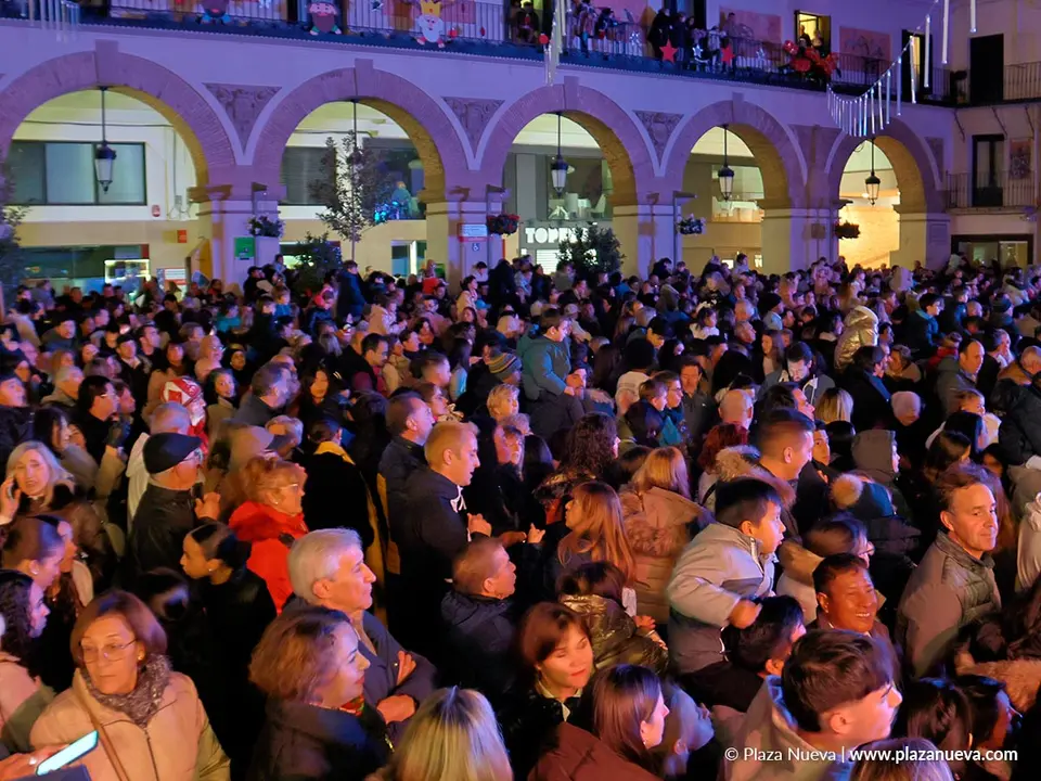 As&iacute; fue el encendido navide&ntilde;o de Tudela 14