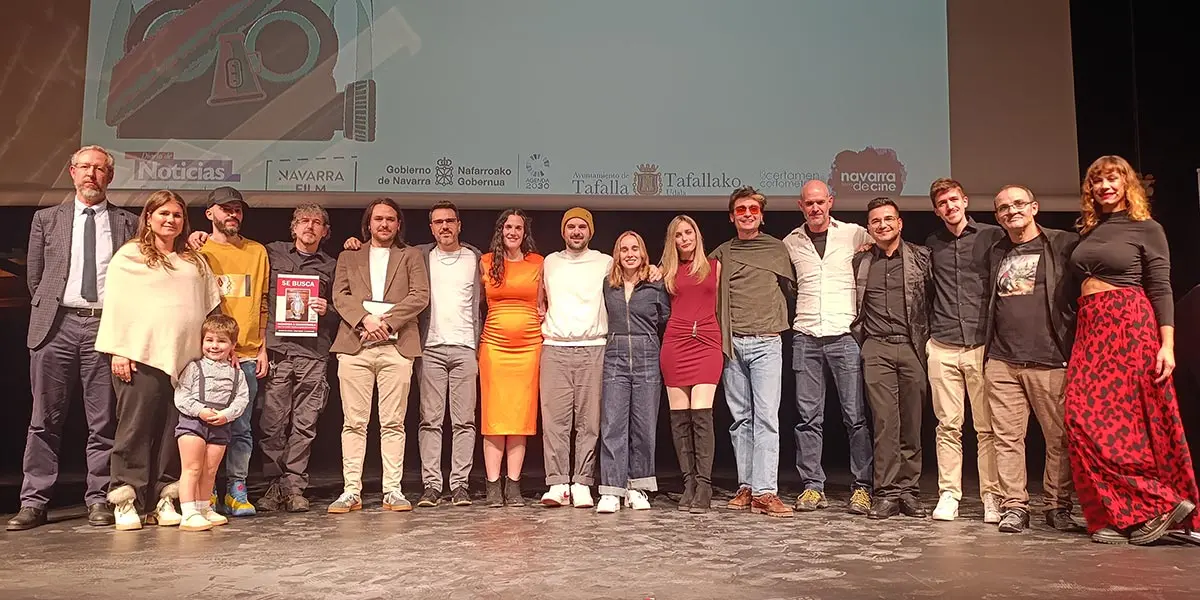 &lsquo;Segundo contacto&rsquo;, rodado en Arguedas por el director andaluz Carlos Godoy, gana la decimotercera edici&oacute;n del certamen de cortometrajes Navarra, Tierra de Cine
