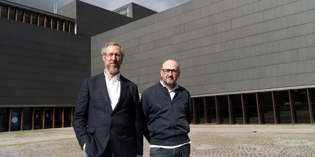 Alberto Ca&ntilde;ada y Julio Mazarico