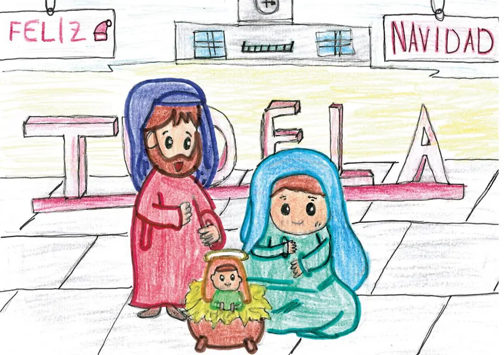 Categor&iacute;a C 1&ordm; premio - Izan Bayo Tierno, 5.&ordm; B, Colegio FESD Anunciata