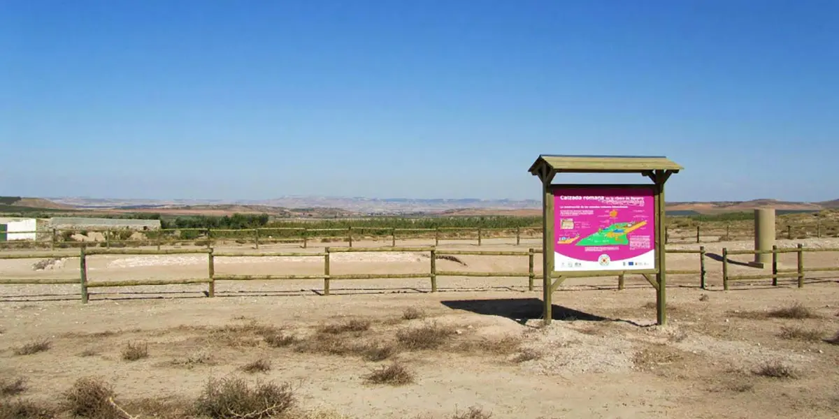 Ablitas conserva uno de los tramos de calzada romana mejor preservados