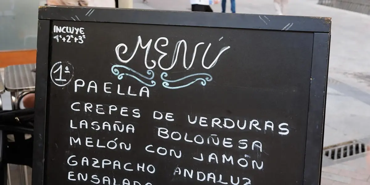 Men&uacute; del d&iacute;a