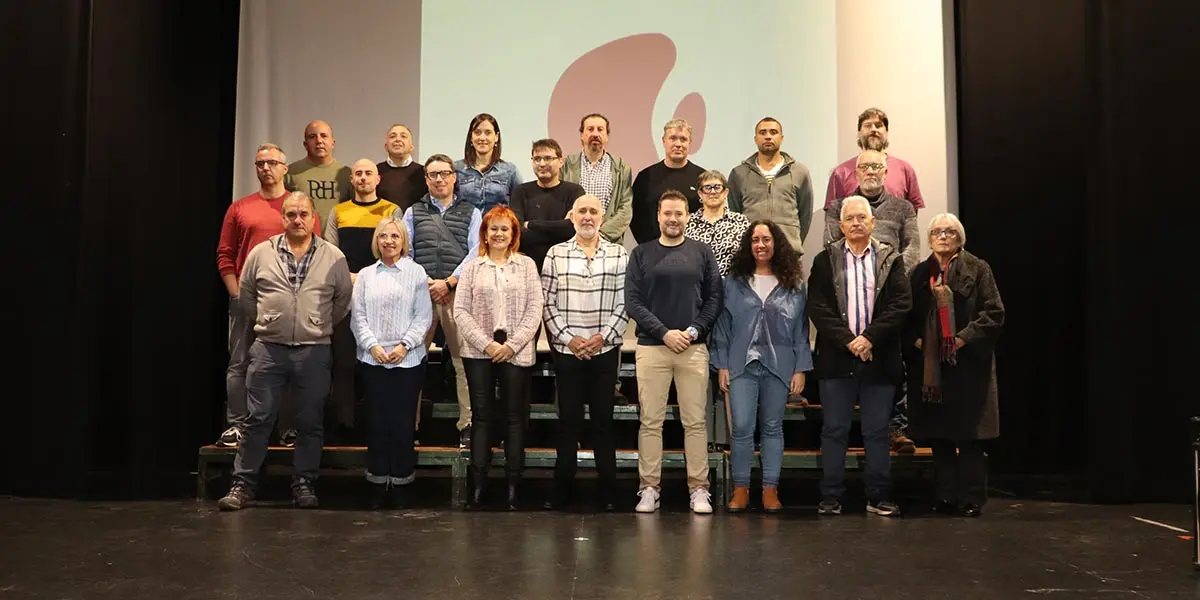 Los homenajeados que recibieron sus insignias