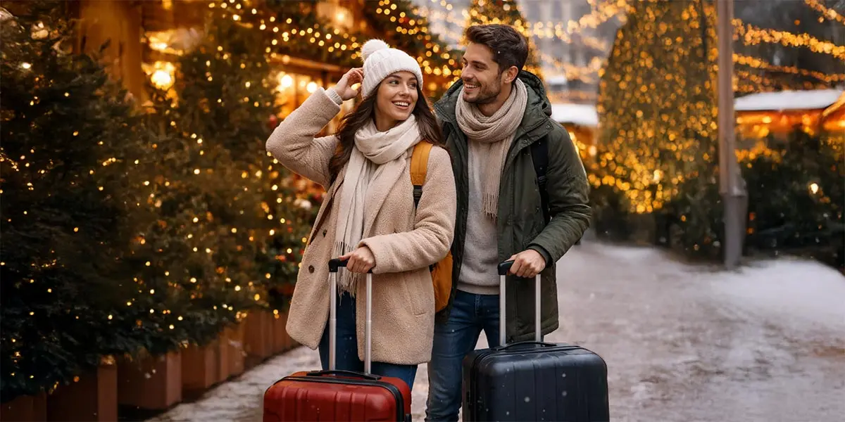 Viajar en Navidad se consolida como una forma de bienestar emocional y desconexi&oacute;n