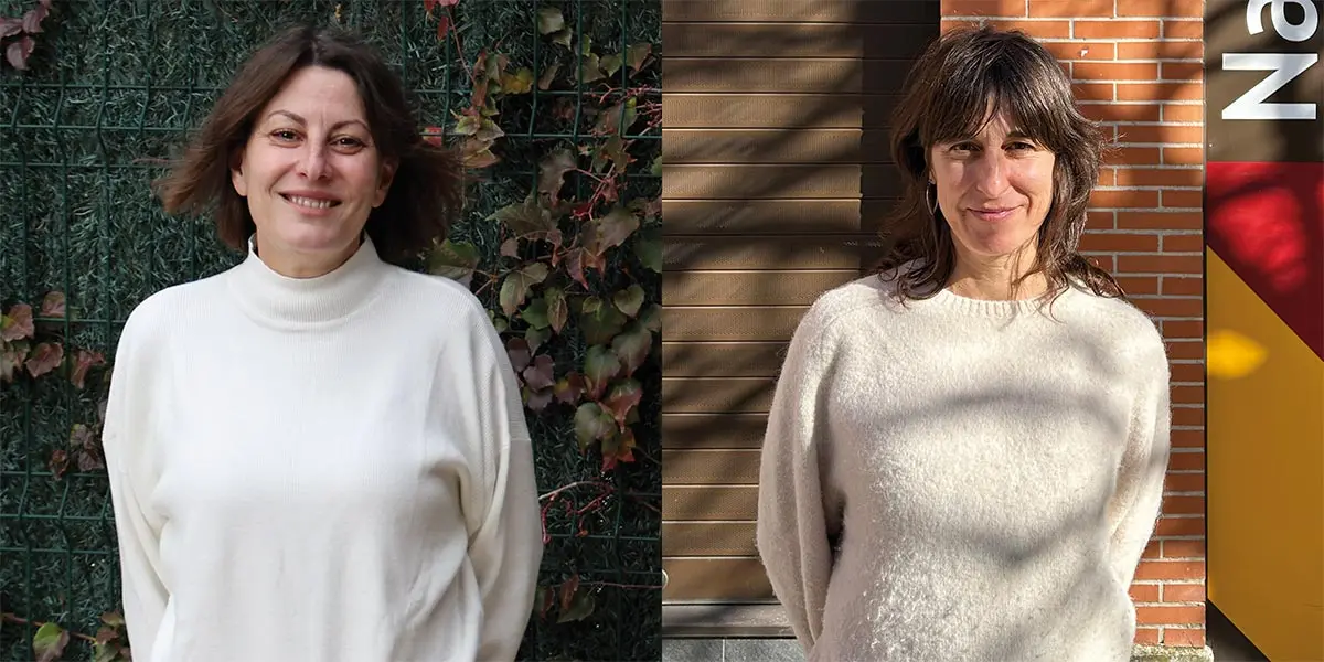 Sof&iacute;a Pardo Huguet y Arantxa D&iacute;ez G&oacute;mez