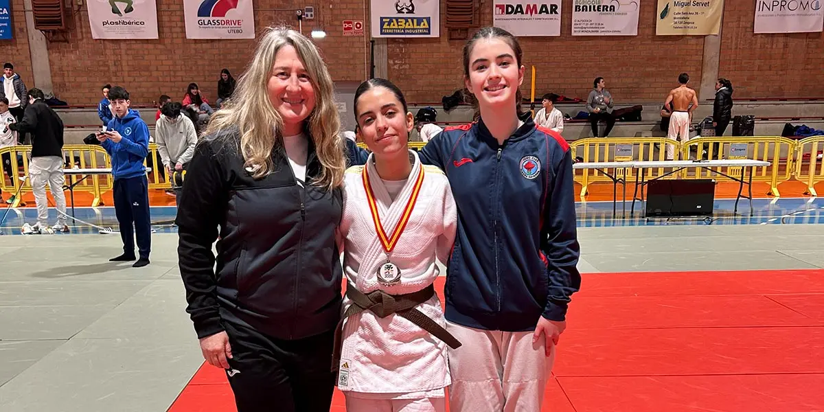 Manuela Saborido, plata en el Campeonato de Espa&ntilde;a Junior Sector Norte de Judo