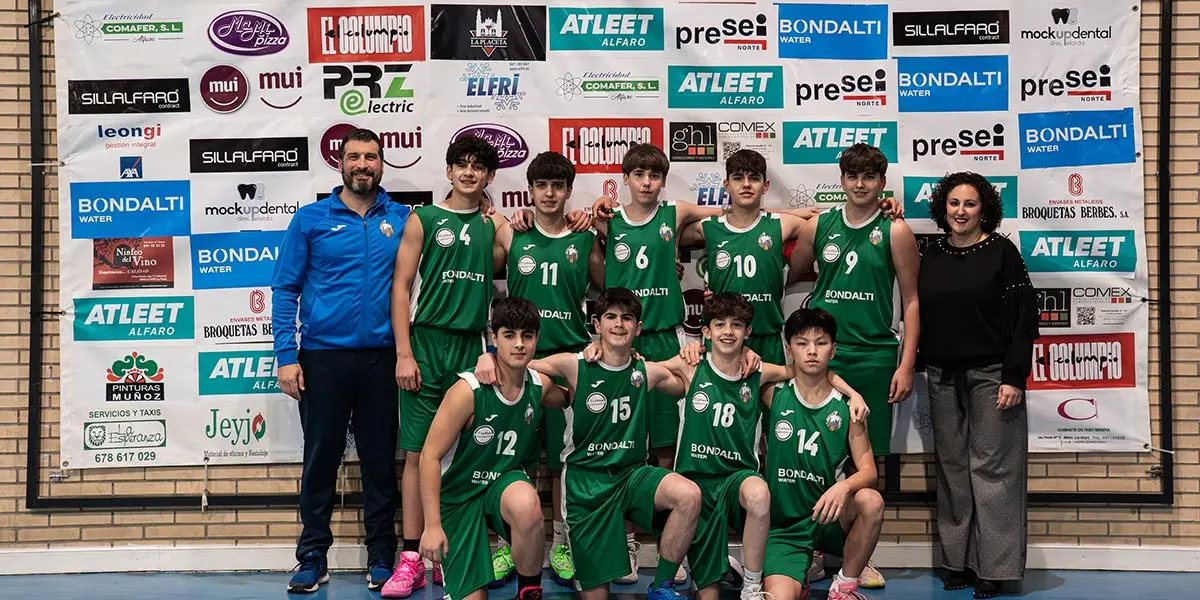 Presentaci&oacute;n CB Alfaro 2026 11 cadete masculino Bondalti Water