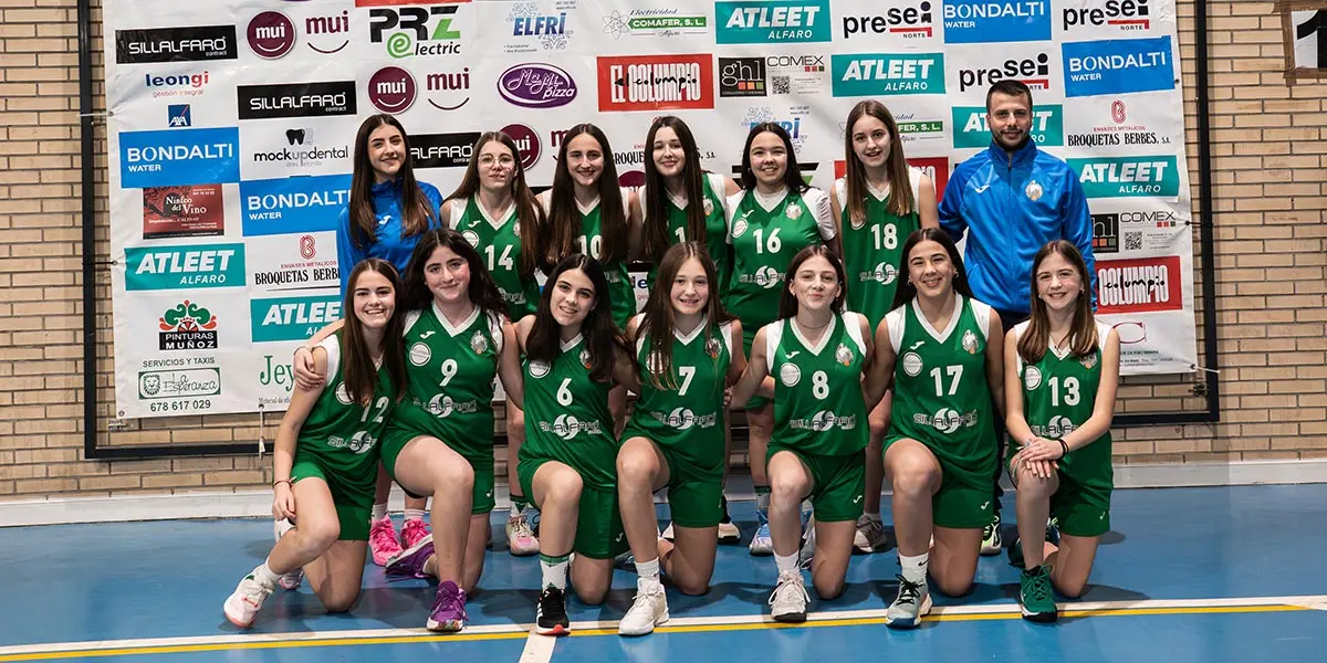 Presentaci&oacute;n CB Alfaro 2026 08 infantil femenino Sillalfaro