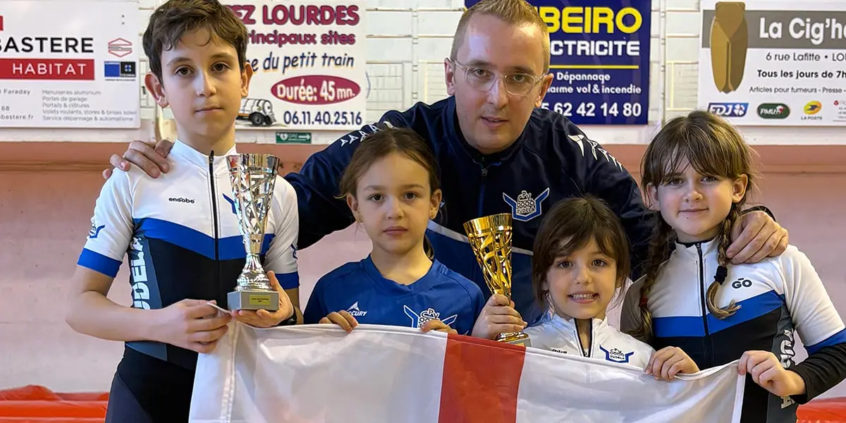 Equipo CPV Tudela en Lourdes
