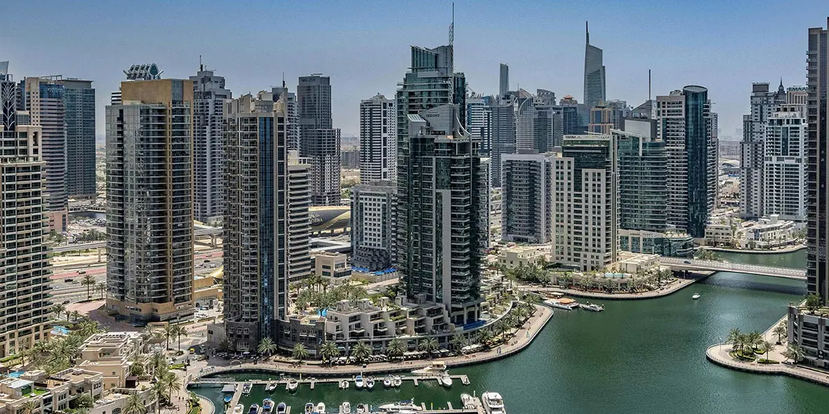 Dubai Marina Skyline