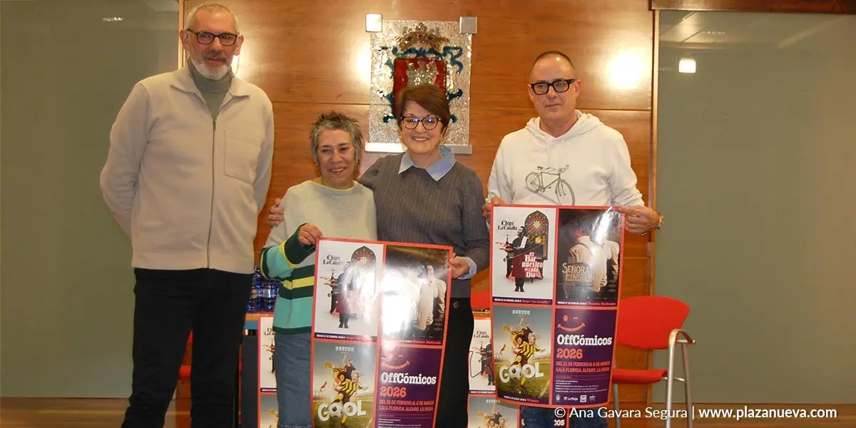 El Festival de Teatro Off C&oacute;micos 2026 ya tiene programaci&oacute;n en Alfaro