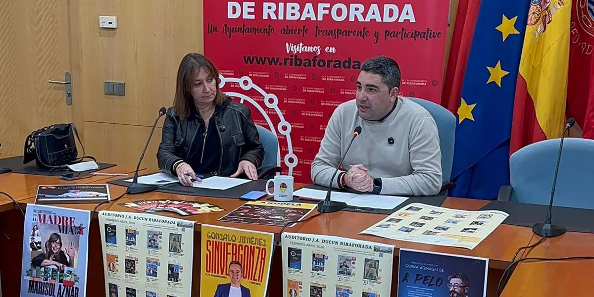 Ribaforada present&oacute; la programaci&oacute;n del Auditorio para febrero, marzo y abril de 2026