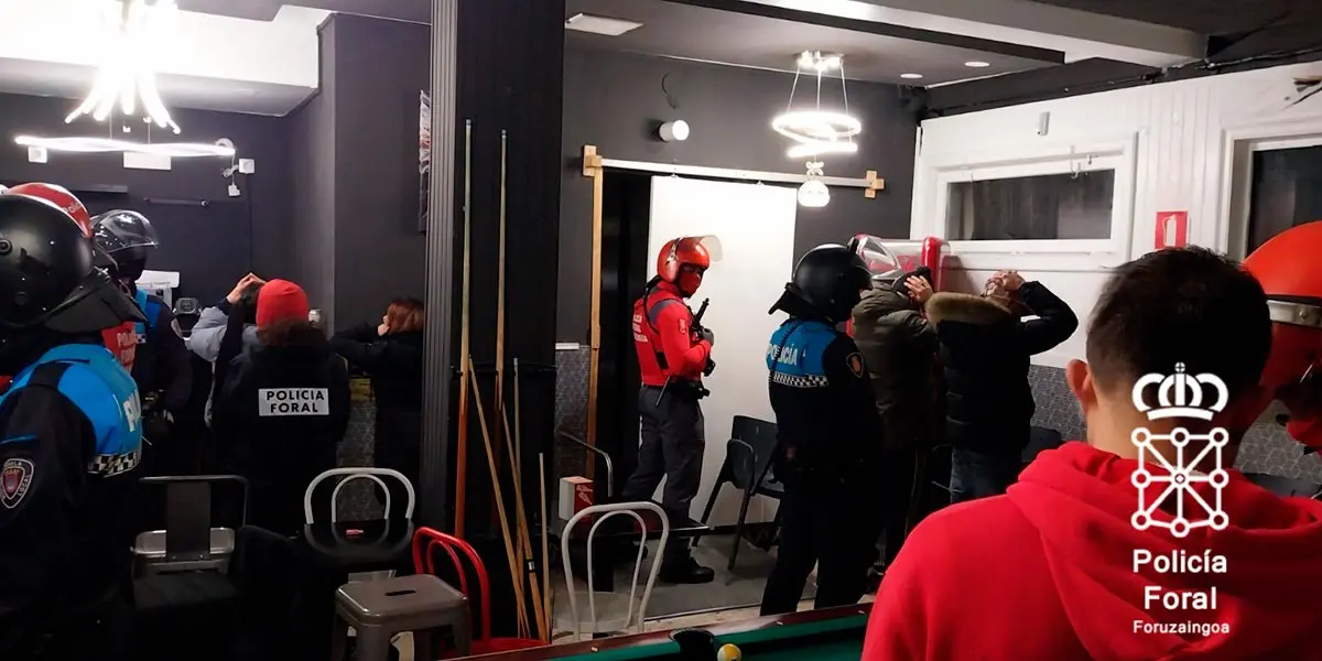Cinco incautaciones de drogas y cuatro actas a clientes en un bar del Barrio de Lourdes