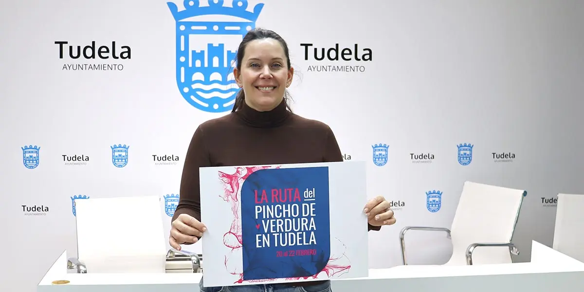 La concejal de Turismo, Irune Garc&iacute;a, ha presentado esta ma&ntilde;ana la II Ruta del Pincho de Tudela